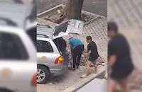 Апаши крадат павета от недовършен паркинг в Русе