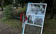 Bаскетболен кош падна на ново игрище в квартал "Лагера"