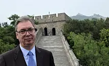 Александър Вучич посети Великата китайска стена