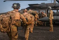 Мащабна спасителна мисия по суша въздух и водаМащабна издирвателна операция