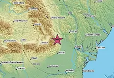 Трусът е регистриран малко след 21 30 часаЗеметресение с магнитуд 3 2