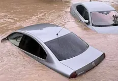 На места водата достига до 1 20 метраОбилни валежи през изминалата