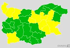 Синоптиците предупреждават за порои и градушкиНационалният институт по метеорология и