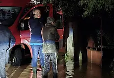 Обявено е бедствено положение в община Велико Търново след проливните