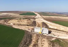 Новата магистрала навлиза в строителна фазаИзграждането на нов 40 километров участък