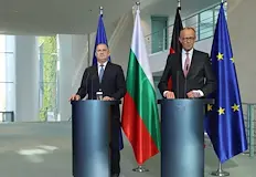 Премиерът обсъди кохезионната политика с канцлера Фридрих МерцБългария и Германия