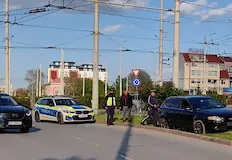 Водачът изгуби управление до ОДМВР Русе няма пострадали хораЛек