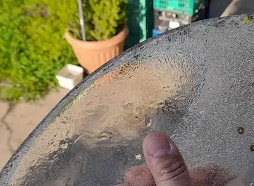 Майска слана в село Червена вода