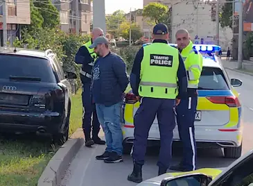 Арестуваха пиян шофьор с 3,40 промила след катастрофа в Русе