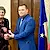 Пенчо Милков връчи златна значка на виолончелистката Богдана Пенева