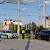 Автомобил помете загражденията на булевард "Скобелев"