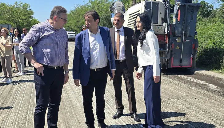 Строят нови 40 километра от магистралата Русе - Бяла Строят нови 40 километра от магистралата Русе - Бяла