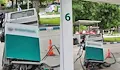 Шофьор потегли от метанстанция в Пловдив, без да разкачи пистолета