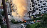 6 коли изгоряха на паркинг в София