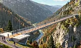 Румъния изгражда най-високия висящ пешеходен мост в Европа