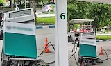 Шофьор потегли от метанстанция в Пловдив, без да разкачи пистолета