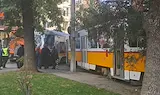 Челен сблъсък между два трамвая в София
