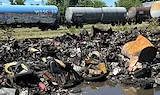 РИОСВ - Русе разследва пожар в пункт за отпадъци