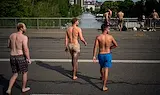 Рекордна жега в Швейцария