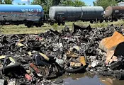 РИОСВ - Русе разследва пожар в пункт за отпадъци