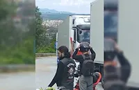 Моторист се заби в кола край Монтана