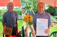 Най-възрастният мъж в село Ряхово празнува рожден ден