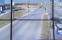 Полицейски камери заснеха бой между шофьори в Пловдив
