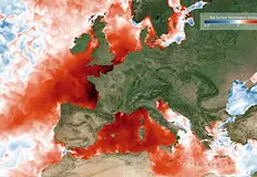 Водите на Средиземно море и Атлантика отбелязаха невиждани температурни аномалииВодите