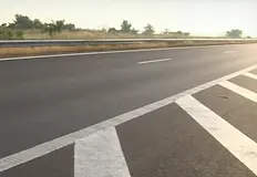 Движението става двупосочно в едното платно до края на юниПътната