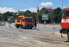 Инцидентът налага промени в маршрутите на градския транспортТежка авария с