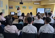 Бъдещи кадри в туризма гостуваха в РИОСВ РусеОсмокласници от Професионална
