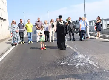 Пуснаха двупосочното движение на Дунав мост