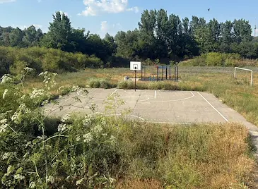Висока трева превзе стадиона в квартал "Средна кула"