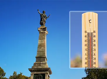 Температурата в Русе достигна рекордните 39 градуса