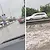 Воден капан затрудни трафика на булевард „България“ Воден капан затрудни трафика на булевард „България“