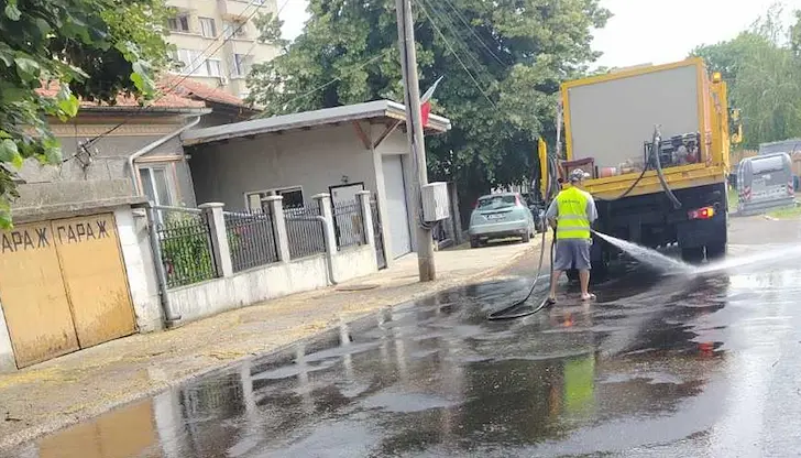 График за миене на улиците в Русе от 22 до 26 юни 2026