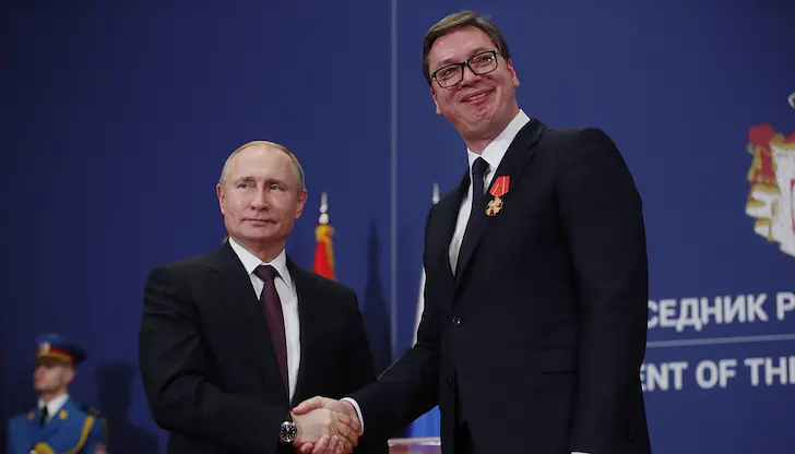 Русия благодарна на Сърбия за съпротива срещу Запада