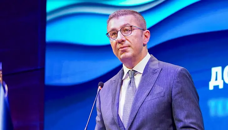 Мицкоски обвинява България в кампания против Северна Македония
