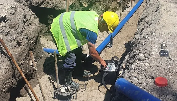 Обновен водопровод в село Червена вода от ВиК - Русе