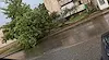 Силна буря парализира движението в Петрич