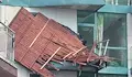 Покрив се вряза в хотел в Приморско