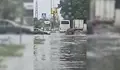 Силна буря наводни Лом