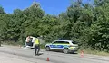 Линейка се преобърна след удар с кола във Враца