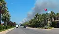 Евакуация заради горски пожар в Анталия