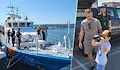 Гранична полиция представи специализирана техника на Морска гара
