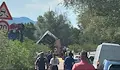 ТИР се преобърна на пътя Враца - Мездра
