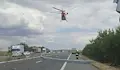 За пръв път въздушна линейка кацна директно на магистрала след инцидент