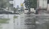 Силна буря наводни Лом