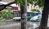 Силна лятна буря предизвика хаос в Стара Загора