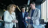 Илияна Йотова проследи изстрелването на десет български сателита
